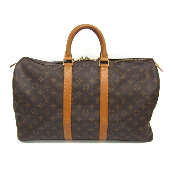 LOUIS VUITTON Brown Monogram Boston Bag - Picture 1 of 16